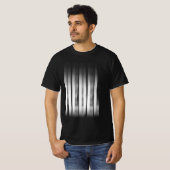 Rebel Wazig Effect Typografie Reggae T-shirt (Voorkant volledig)