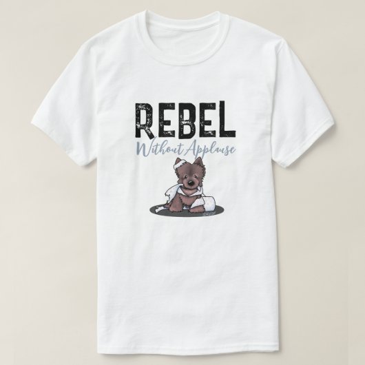 Rebel Without Applause Cairn T-shirt (Design voorkant)