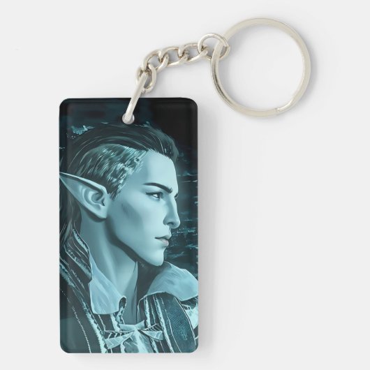 Rebel Wolf Sleutelhanger (achterkant)