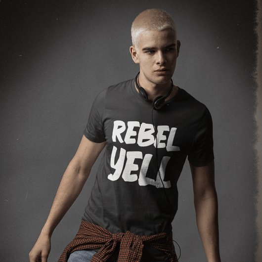 REBEL YELL 1980  MANNEN T-Shirt T-shirts