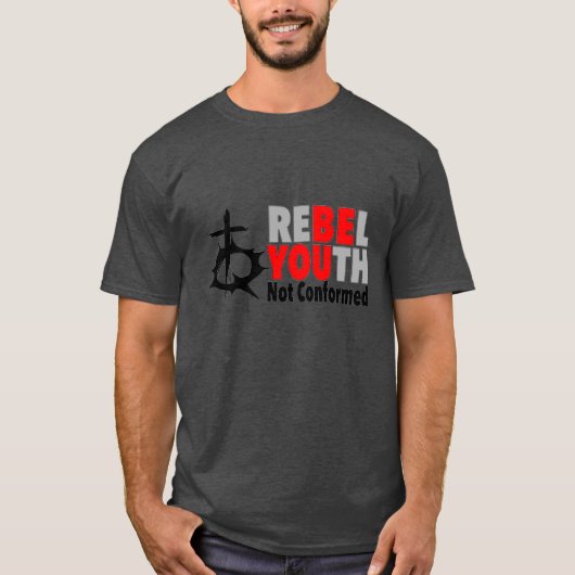 Rebel Youth - BE T-shirt (Voorkant)