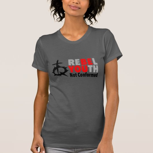 Rebel Youth - Be You - Dames T-shirt (Voorkant)