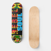 REBEL ZIEL 8 1/4" Skateboarddek Persoonlijk Skateboard (Voorkant)