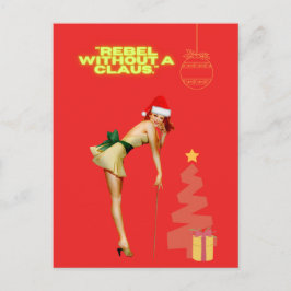 Rebel zonder Claus Briefkaart