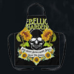 Rebelle Gardener Cute Skull Sunflower Schort<br><div class="desc">Rebelle Gardener Cute Skull Sunflower</div>