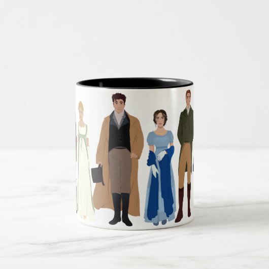 Rebellen Tweekleurige Koffiemok (Center)