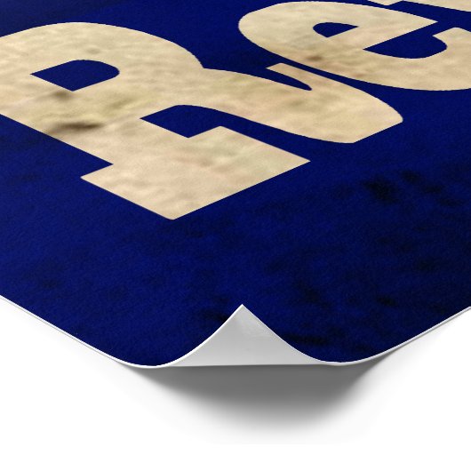 Rebellenherstelrevolutie weerstaan Poster (groot) (Hoek)