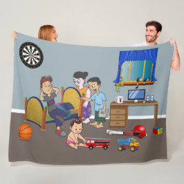 Rebellenparadijs Fleece Deken