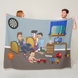 Rebellenparadijs Fleece Deken