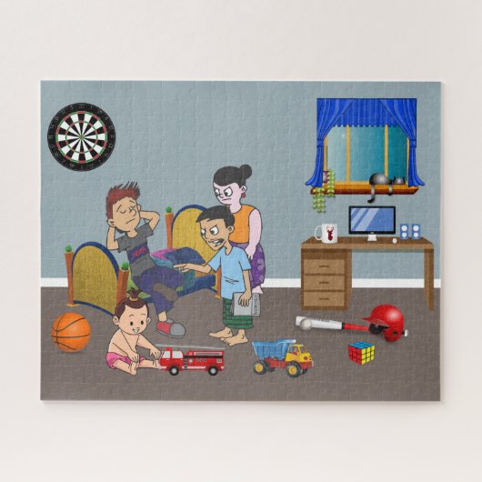 Rebellenparadijs Legpuzzel (Horizontaal)