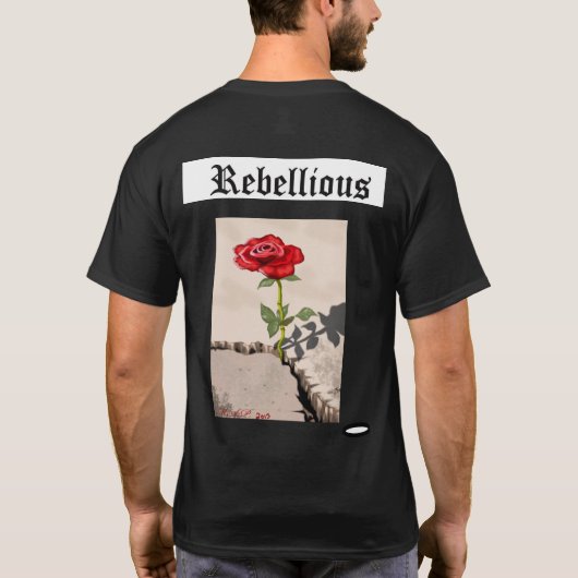 rebellie t-shirt (Achterkant)