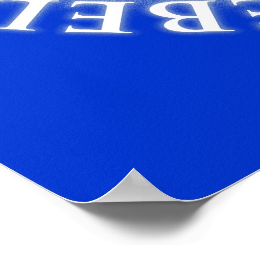 Rebellie voor tiranten is overmacht aan God-Poster Poster (Hoek)