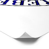 Rebellie voor tiranten is weerstand tegen God-Post Poster (Hoek)