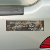 Rebellion Bumpersticker (Op auto)
