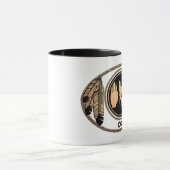 Rebellion Cup Wolf Native Art Metis Koffie Mokken (Midden)