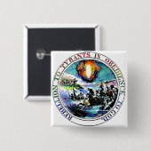 Rebellion to Tyrants Magnets Vierkante Button 5,1 Cm (Voorkant /achterkant)