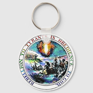 Rebellion to Tyrants Thomas Jefferson Great Seal Sleutelhanger