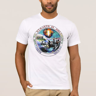 Rebellion to Tyrants Thomas Jefferson Seal T-Shirt