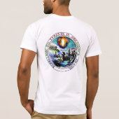 Rebellion to Tyrants Thomas Jefferson Seal T-Shirt (Achterkant)