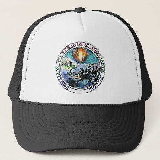 Rebellion Trucker Hat Pet (Voorkant)