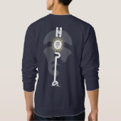 Rebellious Hope | Man overhemd Trui (Achterkant)