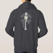 Rebellious Hope | Mannen Hoodie (Achterkant)