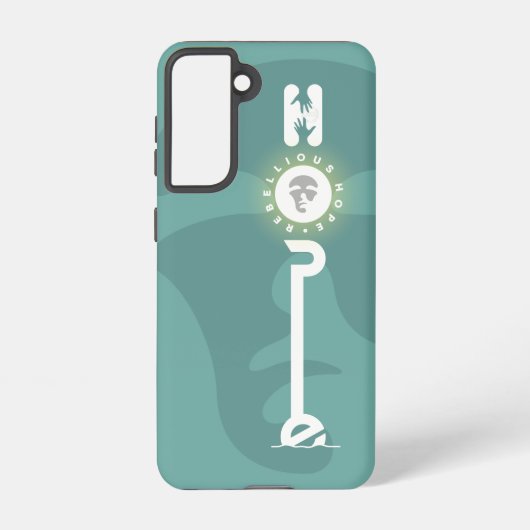 Rebellious Hope | Samsung Galaxy Hoesje (Achterkant)