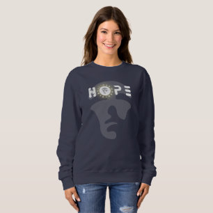 Rebellious Hope   Vrouwen Zoatshirt Trui