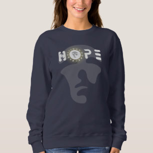 Rebellious Hope   Vrouwen Zoatshirt Trui
