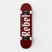 Rebelmaroon bg persoonlijk skateboard (Voorkant)