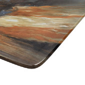 Rebels Burgeroorlog vlaggenschip bij brand Amerika Snijplank (Hoek)