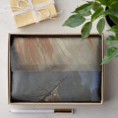 Rebels Burgeroorlog vlaggenschip bij brand Amerika Tissuepapier (Geschenk)