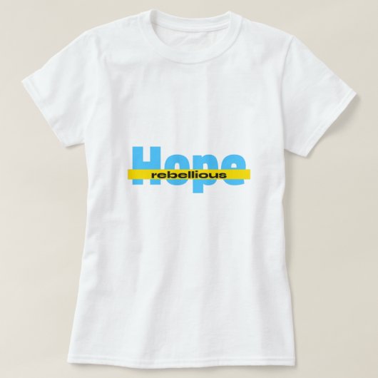 rebelse hoop T-shirt (Design voorkant)