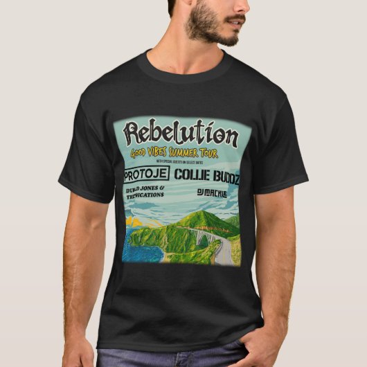 REBELUTIE TOUR 2019 T-SHIRT (Voorkant)