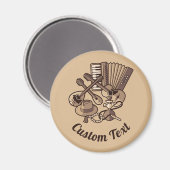 Rebetiko iconen magneet (Voorkant / Achterkant)