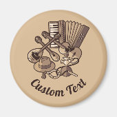 Rebetiko iconen magneet (Voorkant)