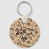 Rebetiko Icons Sleutelhanger (Achterkant)