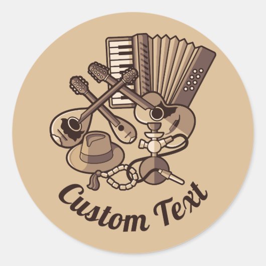 Rebetiko Icons Sticker (Voorkant)