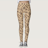 Rebetiko Patroon Leggings (Voorkant)