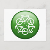 ReBicycle Green Briefkaart (Voorkant)