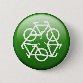 ReBicycle Green Ronde Button 5,7 Cm