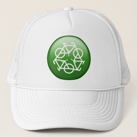 ReBicycle Green Trucker Pet (Voorkant)