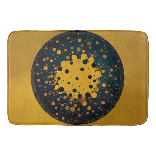 Rebirth – Abstract Circle Of Emergence Badmat (Voorkant)