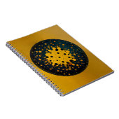 Rebirth – Abstract Circle Of Emergence Notitieboek (Rechterzijde)