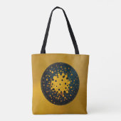Rebirth – Abstract Circle Of Emergence Tote Bag (Achterkant)