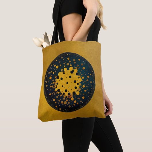 Rebirth – Abstract Circle Of Emergence Tote Bag (Dichtbij)