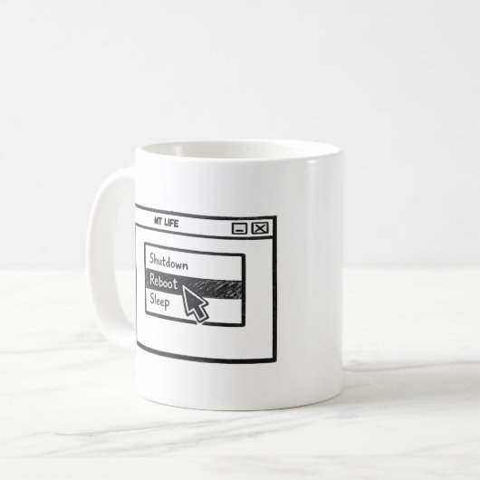 Reboor Mode Koffiemok (Voorkant links)