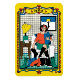 Reboot_B_4x6 koelkast Magneet