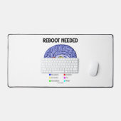 Reboot Noed Brain Anatomy Geek Humor Bureaumat (Keyboard & Muis)