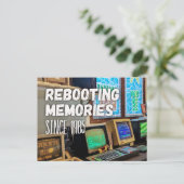 Rebooting Memories – Since 1985 Postkarte Briefkaart (Staand voorkant)